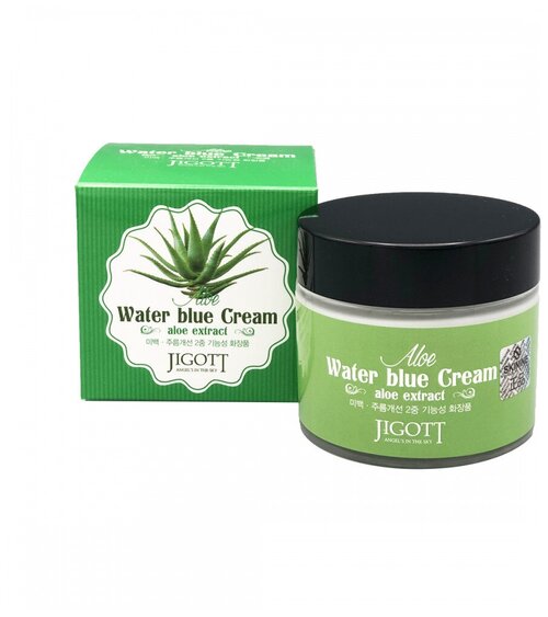 JIGOTT Крем для лица алоэ, 70 мл JIGOTT ALOE Water Blue Cream