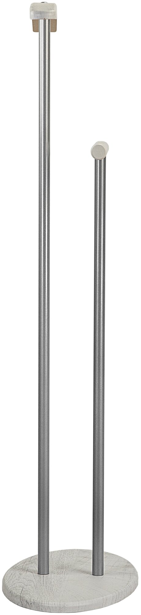 Напольная вешалка Мебелик Дэви 2 венге/металлик 24 см 3.1 кг 47 см 102 см Hoff - фото №7