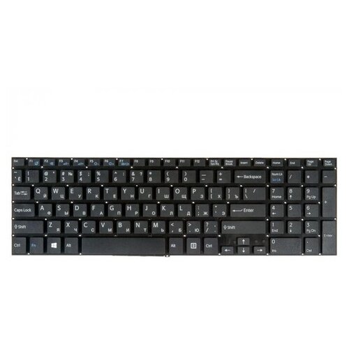 NSK-SN0BQ Клавиатура для ноутбука Sony Black no frame гор Enter 1020₽