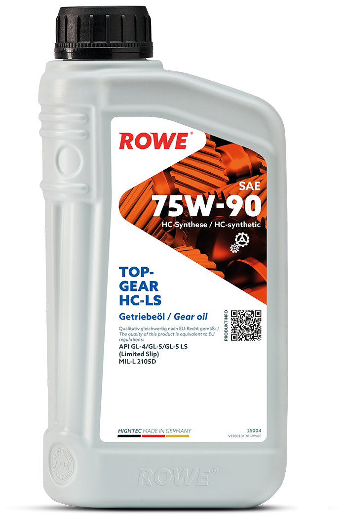 Масло трансмиссионное ROWE HIGHTEC TOPGEAR HC-LS 75W90 75W-90