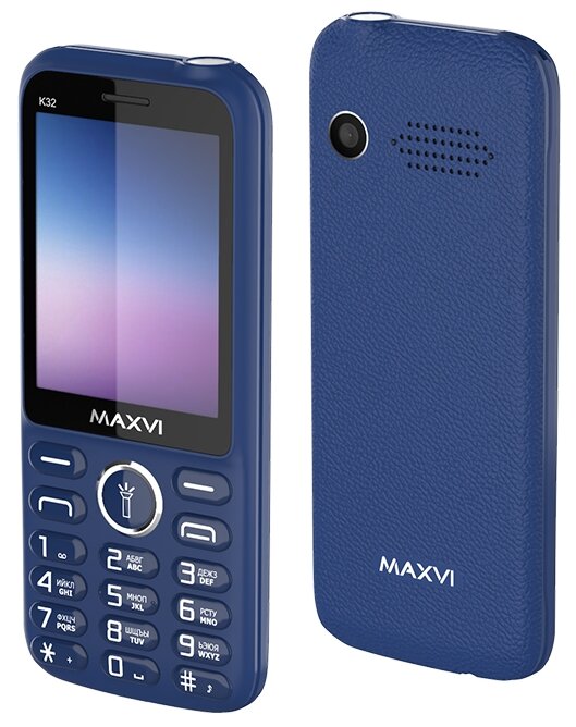 Сотовый телефон Maxvi K32 blue