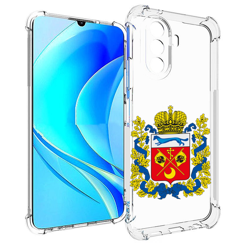 Чехол MyPads герб-оренбургская-область для Huawei Nova Y70 / Nova Y70 Plus (MGA-LX9N) / Huawei Enjoy 50 задняя-панель-накладка-бампер