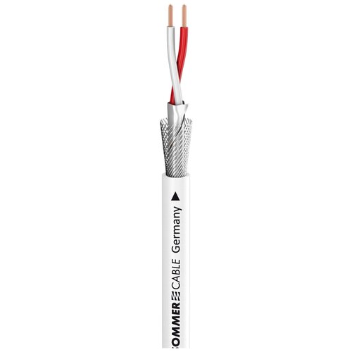 Кабель микрофонный в нарезку Sommer Cable 200-0350 SC-Goblin White, 1 м