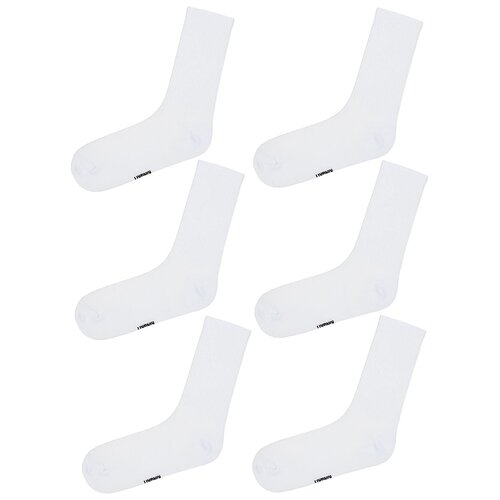 Носки Kingkit, 6 пар, размер 36-41, белый носки kingkit 6 пар размер 36 41 черный белый