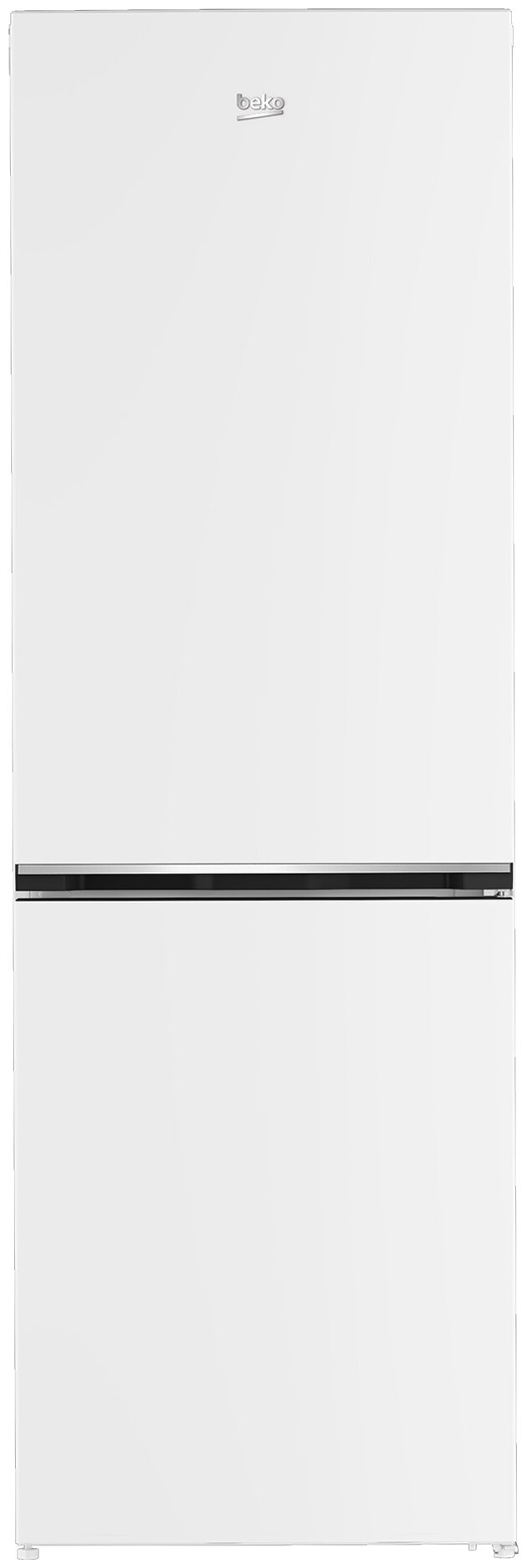 Холодильник Beko , двухкамерный, серебристый - фото №1