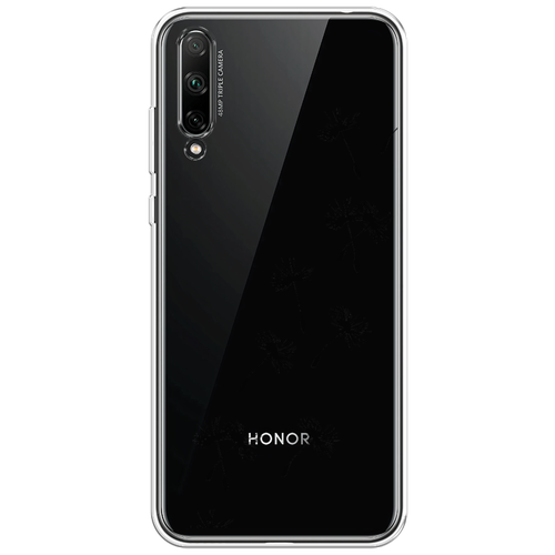 Силиконовый чехол на Honor 30i / Хонор 30i Летящие одуванчики, прозрачный силиконовый чехол на honor 4x хонор 4х летящие одуванчики прозрачный