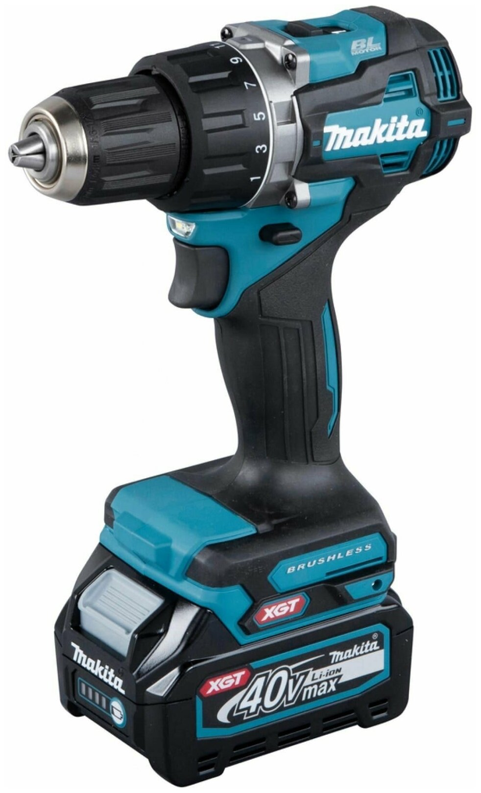 Makita Компактная дрель-шуруповерт XGT DF002GD201 - фотография № 1