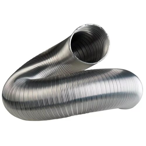 Газоход гофрированный d 130 мм (1.5м) из нержавеющей стали