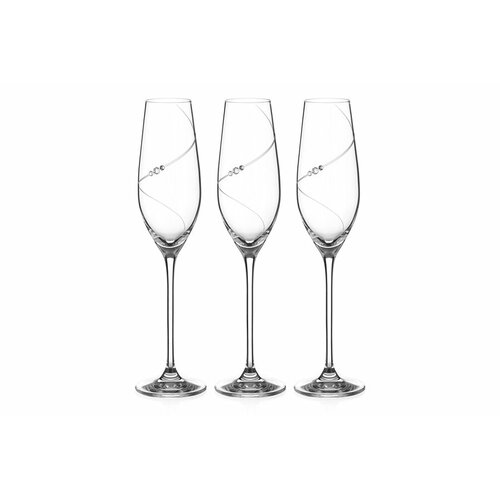 Набор бокалов для шампанского Силуэт, 0,21 л, 6 шт