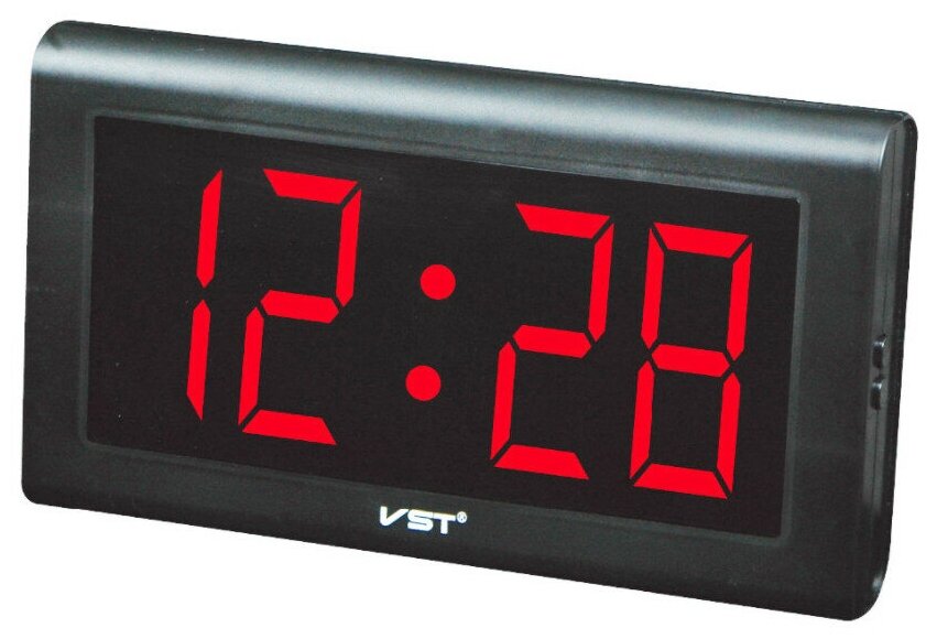 Часы настенные (красный) VST 795-1
