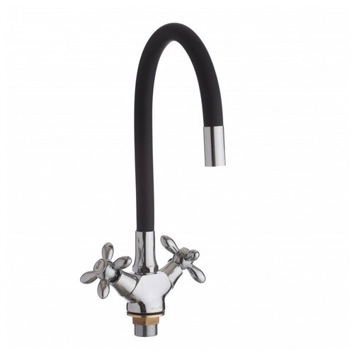 Смеситель для кухни Lucky Tap KDM-2008B-07BL-77