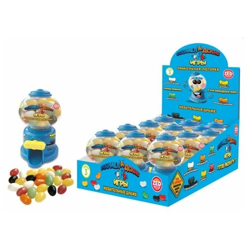 Настольная игра ZED CANDY Мармеладские игры 3 серия, 50г. / Мармеладные игры/Мармелад автомат