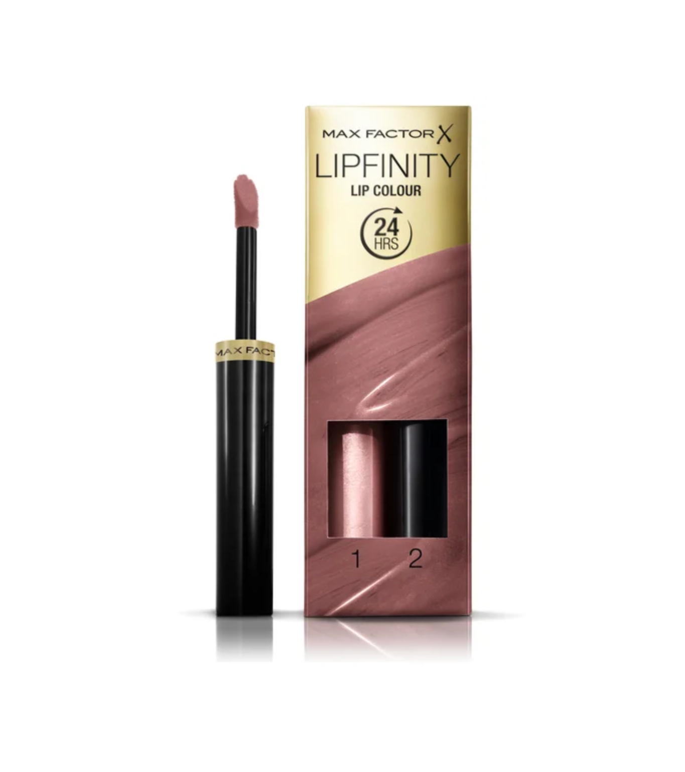 Макс Фактор / Max Factor - Помада+Блеск для губ Lip Colour Lipfinity тон 016 Glowing 4,2 г