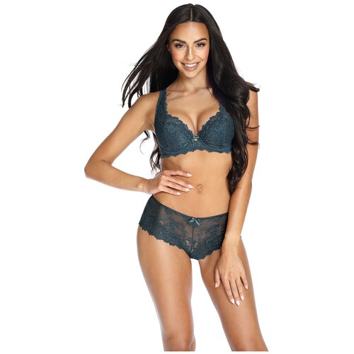 Бюстгальтер MAT Carmela M-053-22 сине-зеленый Размер 75A 3572₽