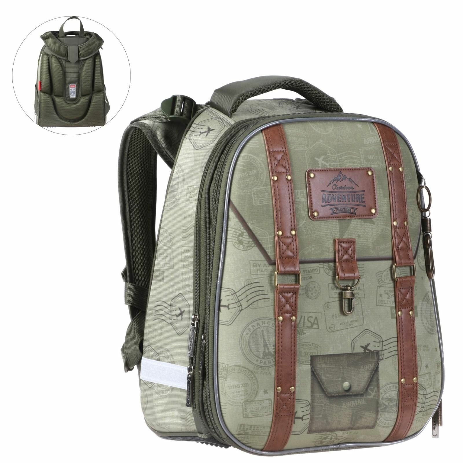 Рюкзак Hatber Ergonomic Adventure 37 х 29 х 17 см - фото №8