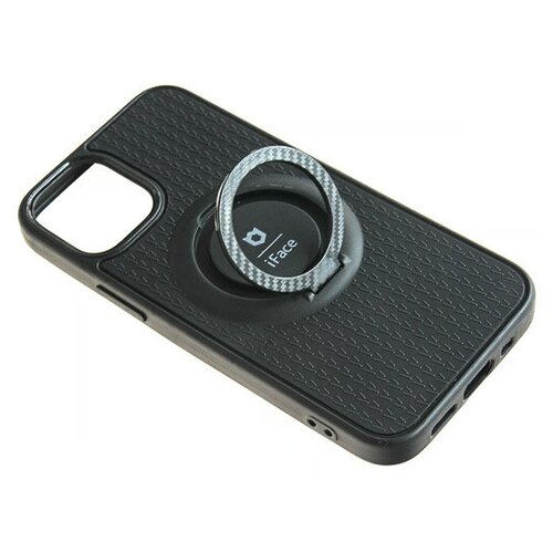 Накладка iFace с кольцом для iPhone 12 mini черный