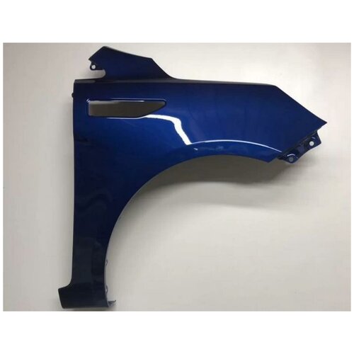 Крыло переднее правое в цвет кузова Kia Rio 3 Киа Рио (2011-2015)WGM -SAPPHIRE BLUE- Темно-синий сапфир