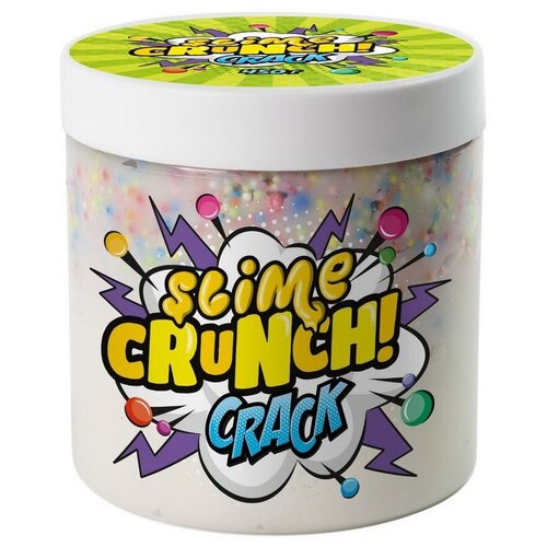 Игрушка ТМ «Slime» Crunch-slime Crack с ароматом сливочной помадки 450г