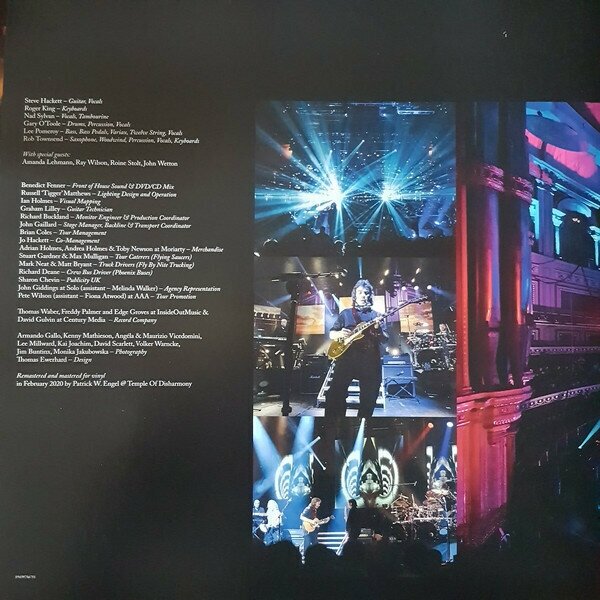 Steve Hackett Steve Hackett - Genesis Revisited: Live At The Royal Albert Hall (3 Lp + 2 Cd, 180 Gr) Sony Music - фото №9