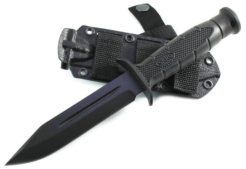 Тактический нож НР-2000, сталь 65Г, рукоять резина