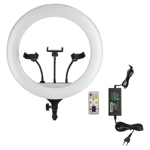 Кольцевая лампа CXB-460 46см три держателя пульт ДУ 474500₽