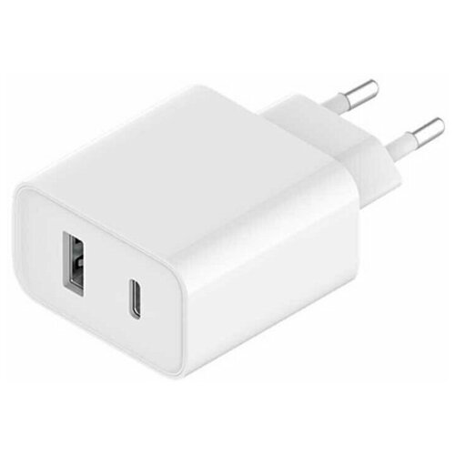 Устройство зарядное сетевое Mi 33W Wall Charger (Type-A+Type-C) (Офиц гарантия РФ)