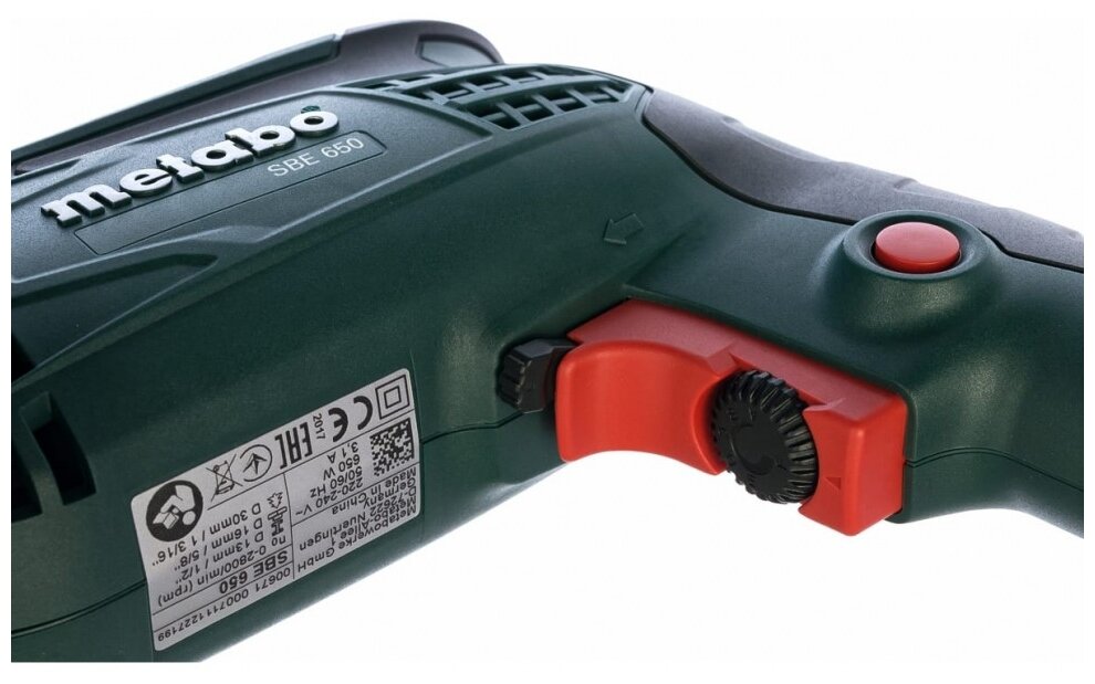 Дрель Metabo SBE650 600671850 . - фотография № 3