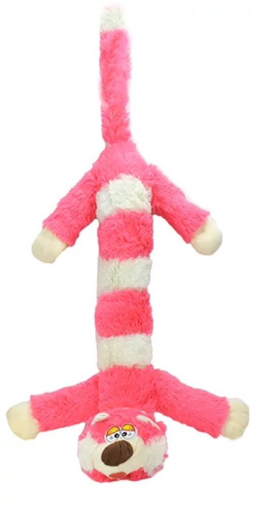 Мягкая игрушка Кот багет 90см / кот длинный / розовый