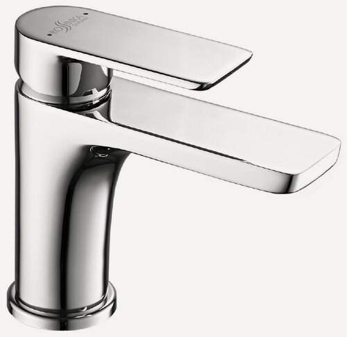 Изображение товара Смеситель Rossinka RS50-12 для раковины монолитный излив, латунь, хром