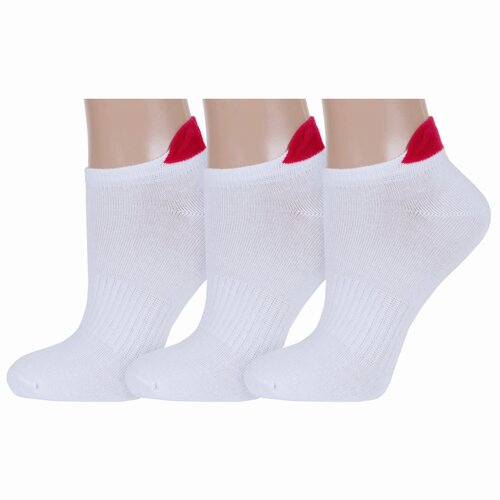 фото Женские носки rusocks, размер 23-25, красный