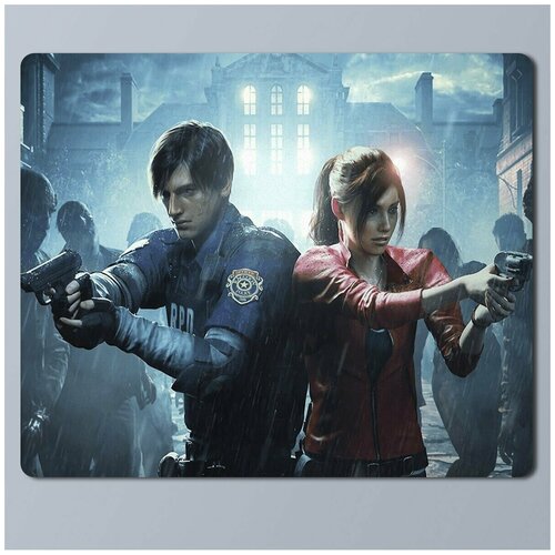 Коврик для мыши 25x30см с принтом игры Resident Evil 2 - 178