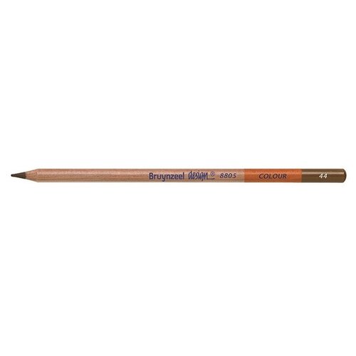 Карандаш цветной Design, коричневый средний карандаш цветной design коричневый средний