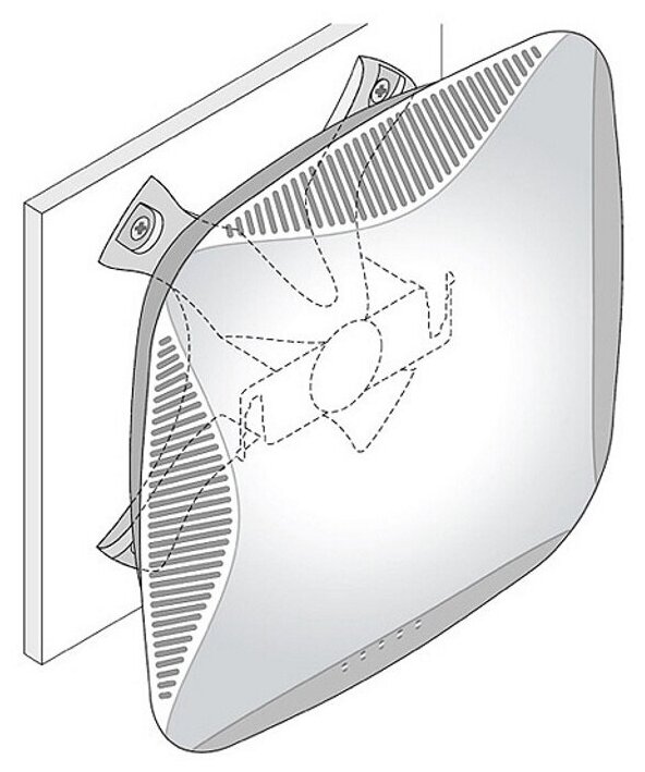 Набор монтажный HP Aruba Networks AP-220-MNT-W1 Basic Mount Kit