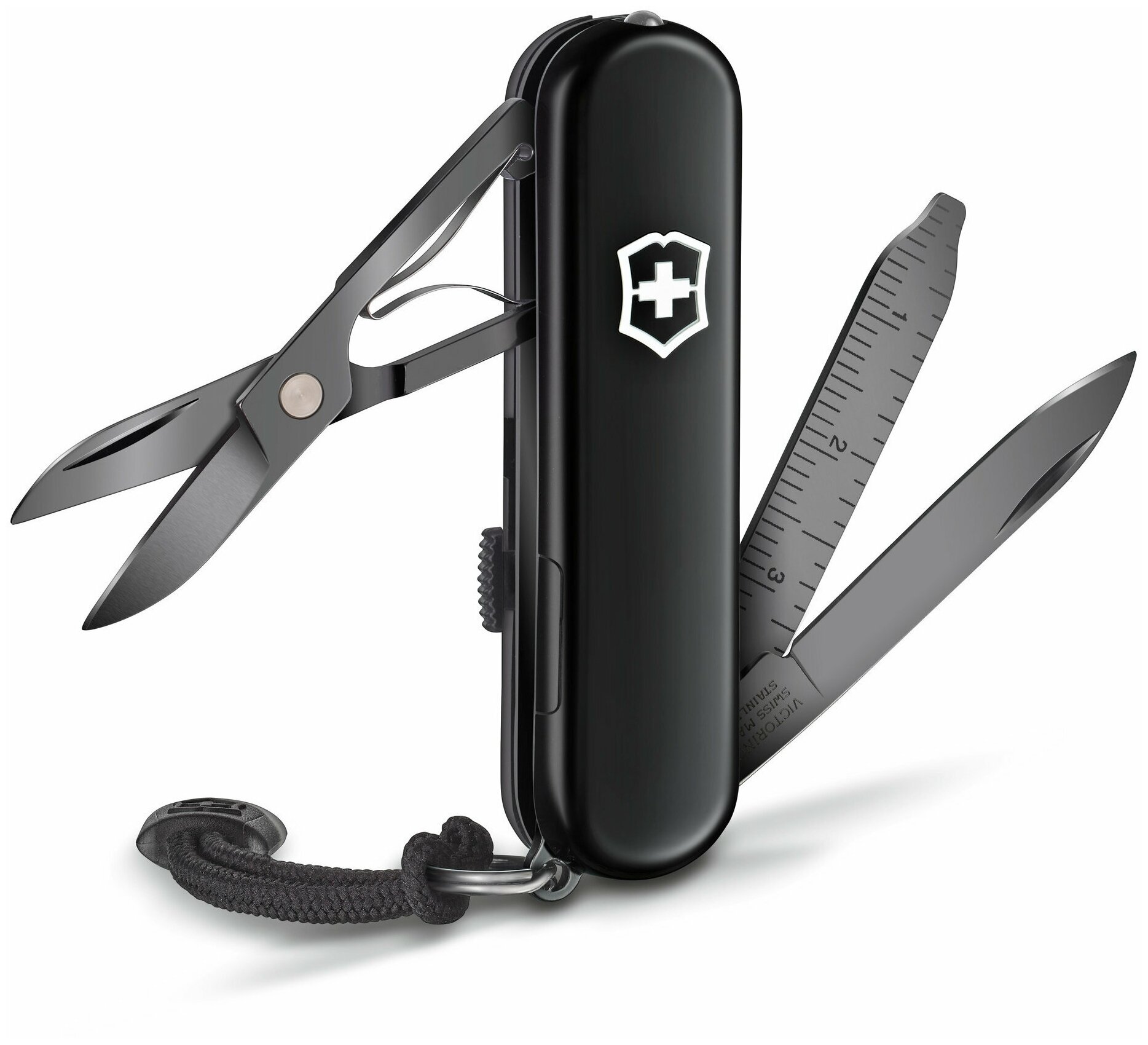 Складной нож VICTORINOX Signature Lite Onyx Black, 8 функций, 58мм, черный - фото №13