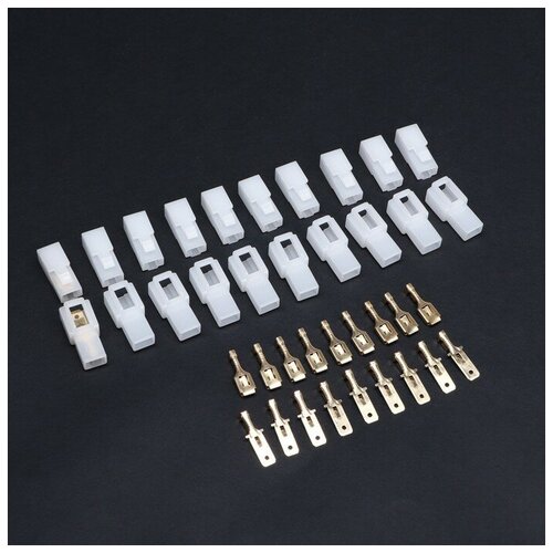 Разъем автомобильный штекер-гнездо DJ7011-63-1121 1 контакт набор 10 шт 775₽