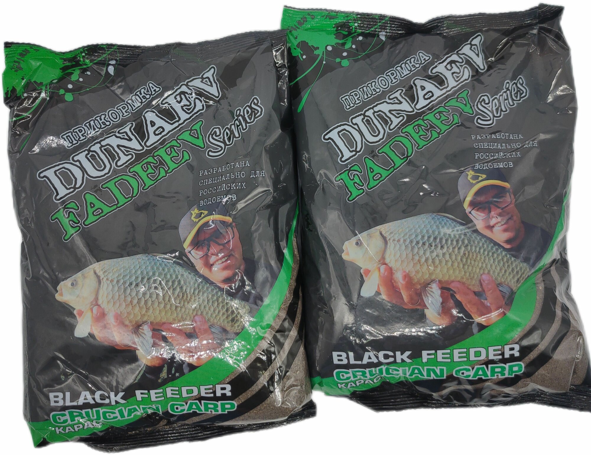 Прикормка "Dunaev-Fadeev" FEEDER (2кг.-2 упак) Black Crucian Carp