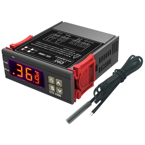 Регулятор температуры-термостат (терморегулятор) -50+100C 
