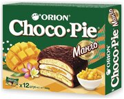 Пирожное Orion Choco Pie манго, 360 г