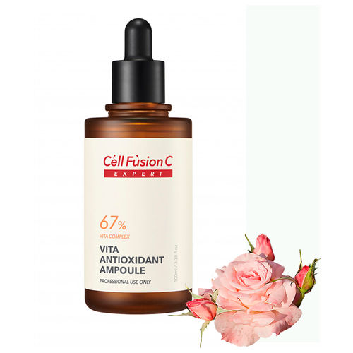 cell fusion c cica soothing ampoule сыворотка высококонцентрированная для обезвоженной чувствительной кожи 100 мл Сыворотка высококонцентрированная антиоксидантная для любого типа кожи Vita Antiooxidant Ampoule, 100 мл