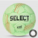 Мяч гандбольный SELECT Mundo V22, 1662858666, Senior (р.3), EHF Approved, полиуретан, ручная сшивка, оранжевый - изображение