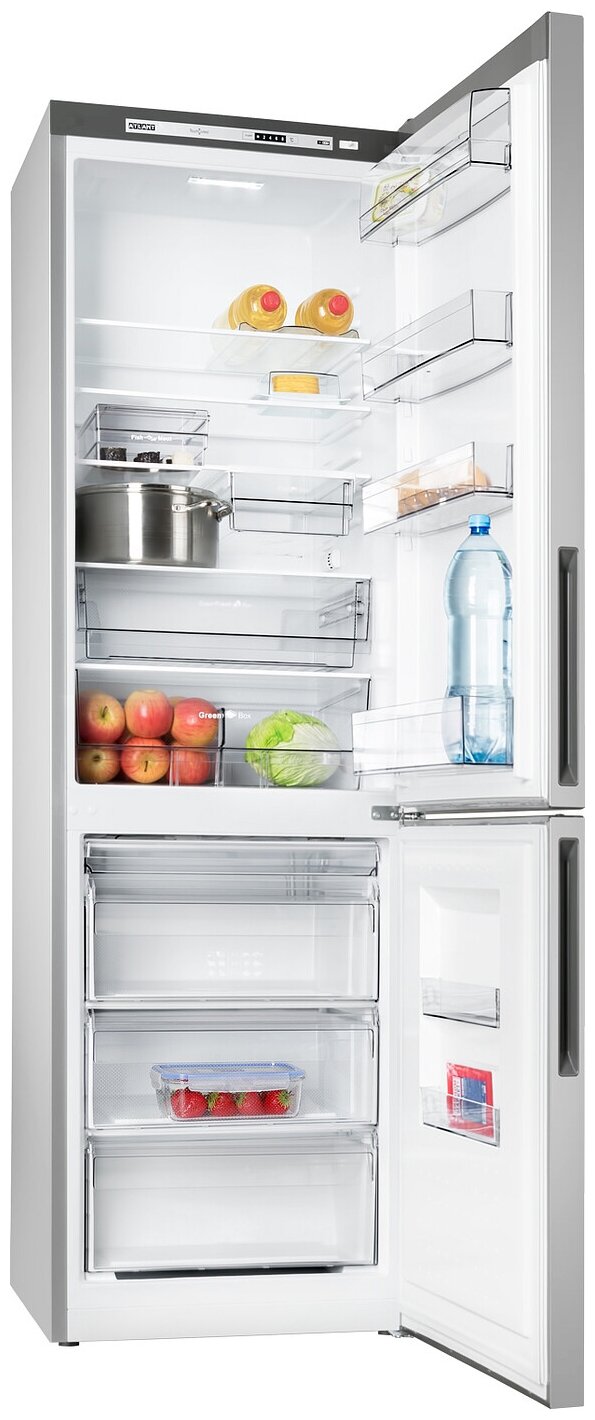 Двухкамерный холодильник ATLANT ХМ 4625-181 серебристый - фотография № 3