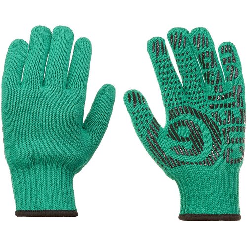 Перчатки х/б Спец-SB зеленые 9 (L) перчатки х б спец sb желтые