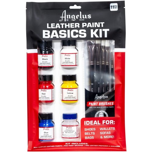 Стартовый набор для кастомизации кроссовок и покраски гладкой кожи ANGELUS BASICS KIT