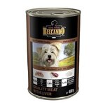 Консервы Belcando Super Premium Quality Meat With Liver мясо с печенью для собак - 12 банок по 400 г - изображение