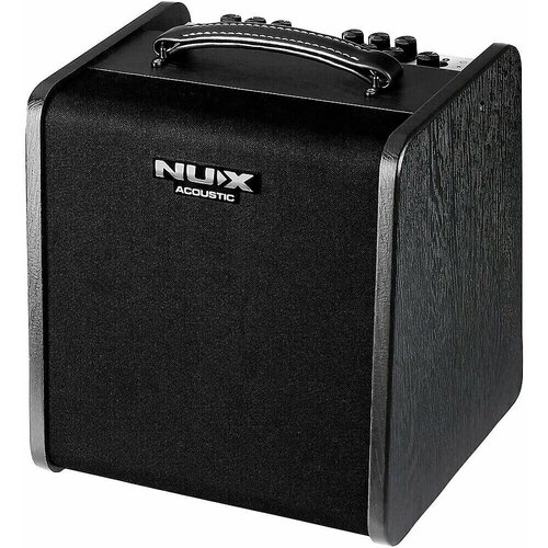 Комбоусилитель для акустической гитары NUX AC-60 портативный беспроводной комбоусилитель nux cherub mighty air