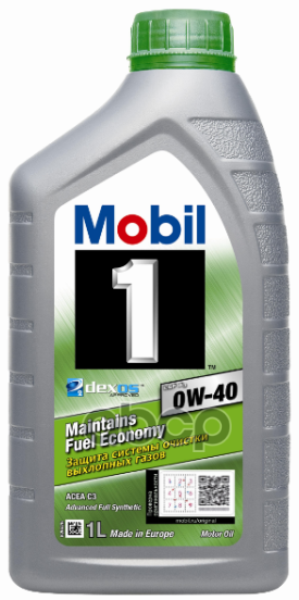 Mobil Масло Моторное Mobil Esp X3 0W-40 1Л.