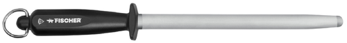 Мусат овальный Н1030 Fischer, длина 25 см, ручка пластик, с кольцом
