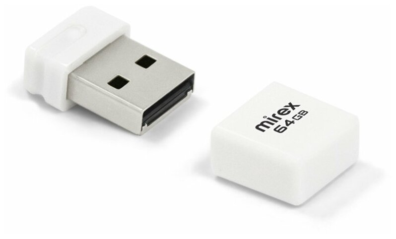 USB Flash Drive 64Gb - Mirex Minca White 13600-FMUMIW64