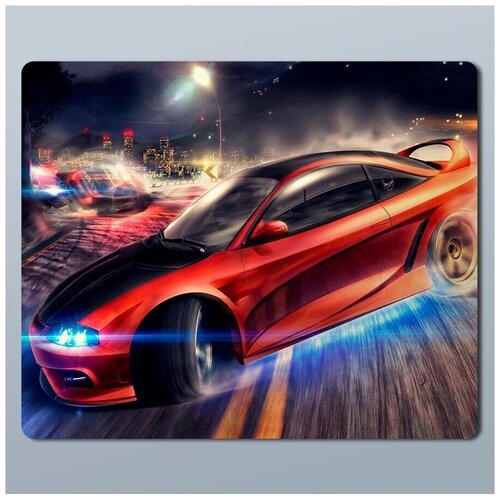 Коврик для мыши с принтом игры Need For Speed - 1283