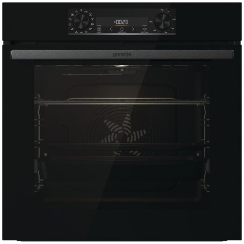 Электрический духовой шкаф Gorenje BOS6737E06FBG, черный духовой шкаф gorenje bos67371syb